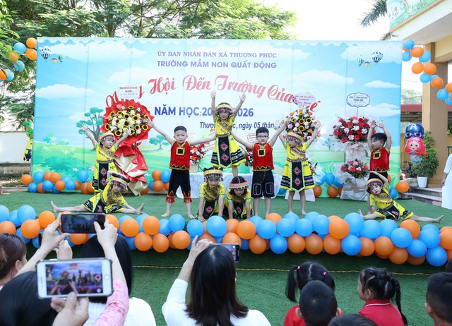 Hiệu quả từ xây dựng trường mầm non lấy trẻ ở vị trí trung tâm- Ảnh 2.