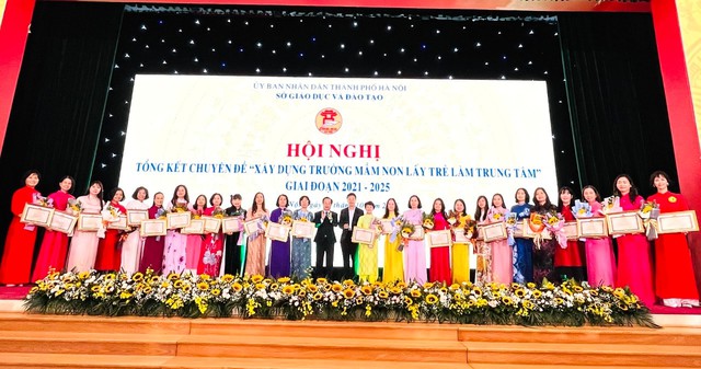 Hiệu quả từ xây dựng trường mầm non lấy trẻ ở vị trí trung tâm- Ảnh 1.