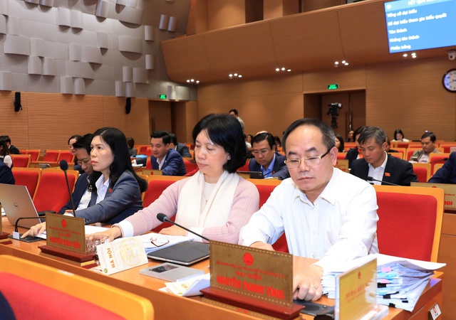 Thông qua nghị quyết về định mức phân bổ ngân sách và tỷ lệ điều tiết nguồn thu- Ảnh 1.