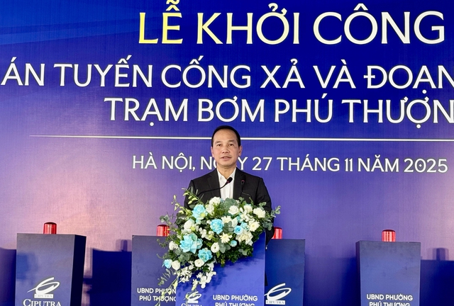 Hà Nội: Tăng năng lực tiêu thoát nước tại phường Phú Thượng- Ảnh 5.