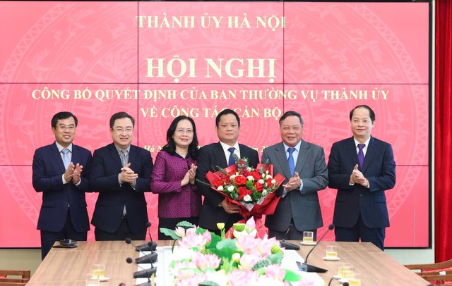 Đồng chí Vũ Minh Tuấn giữ chức Phó Trưởng ban Tuyên giáo và Dân vận Thành ủy Hà Nội- Ảnh 2.