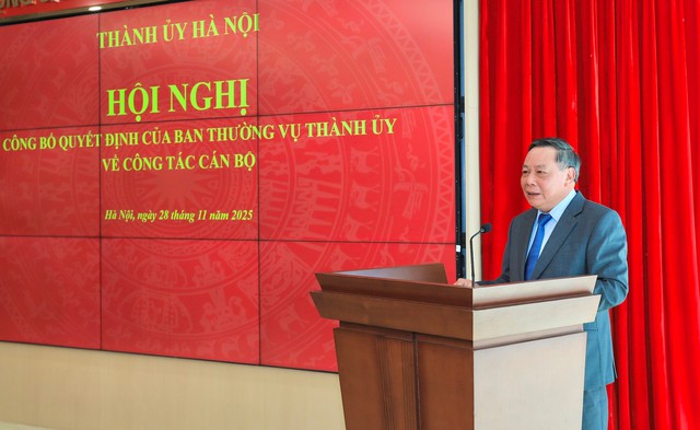 Đồng chí Vũ Minh Tuấn giữ chức Phó Trưởng ban Tuyên giáo và Dân vận Thành ủy Hà Nội- Ảnh 3.