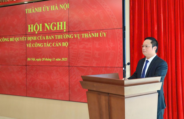 Đồng chí Vũ Minh Tuấn giữ chức Phó Trưởng ban Tuyên giáo và Dân vận Thành ủy Hà Nội- Ảnh 5.