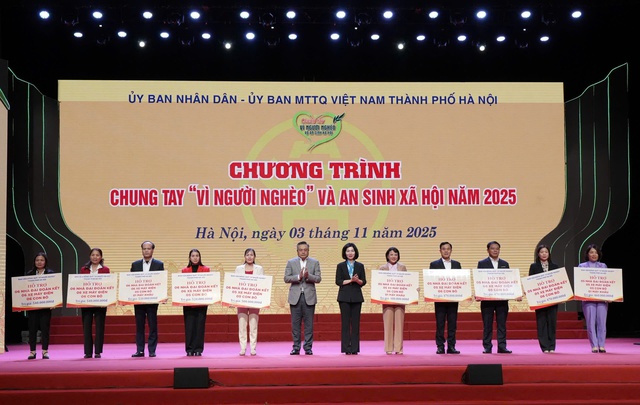 Hà Nội chung tay vì người nghèo- Ảnh 1. Hà Nội chung tay vì người nghèo- Ảnh 1.