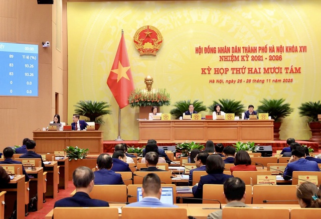 Hà Nội thông qua Nghị quyết Quy định về Bảng giá đất lần đầu áp dụng từ 1/1/2026- Ảnh 1. Hà Nội thông qua Nghị quyết Quy định về Bảng giá đất lần đầu áp dụng từ 1/1/2026- Ảnh 1.