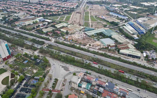 Hà Nội điều chỉnh, phân luồng giao thông trên Đại lộ Thăng Long- Ảnh 1. Hà Nội điều chỉnh, phân luồng giao thông trên Đại lộ Thăng Long- Ảnh 1.