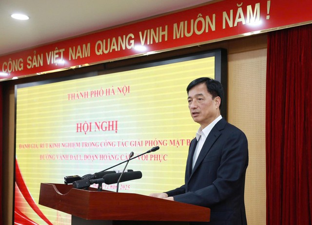 Bí thư Thành ủy Hà Nội: Nhân rộng kinh nghiệm giải phóng mặt bằng Vành đai 1- Ảnh 1. Bí thư Thành ủy Hà Nội: Nhân rộng kinh nghiệm giải phóng mặt bằng Vành đai 1- Ảnh 1.