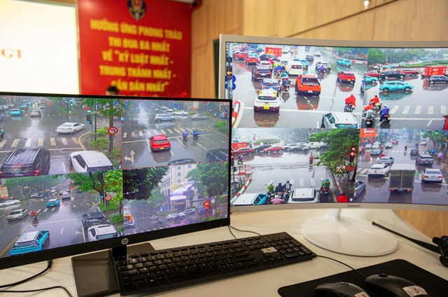 Công an TP. Hà Nội kích hoạt 'bộ não giao thông số', và vận hành 1.837 camera AI- Ảnh 8. Công an TP. Hà Nội kích hoạt 'bộ não giao thông số', và vận hành 1.837 camera AI- Ảnh 8.