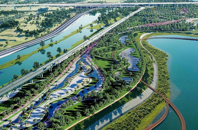 Trục Đại lộ cảnh quan sông Hồng mở ra kỳ tích phát triển mới cho Thủ đô- Ảnh 2. Trục Đại lộ cảnh quan sông Hồng mở ra kỳ tích phát triển mới cho Thủ đô- Ảnh 2.