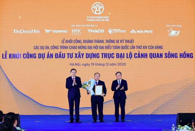 Khởi công Dự án Đầu tư xây dựng Trục đại lộ cảnh quan sông Hồng- Ảnh 7.