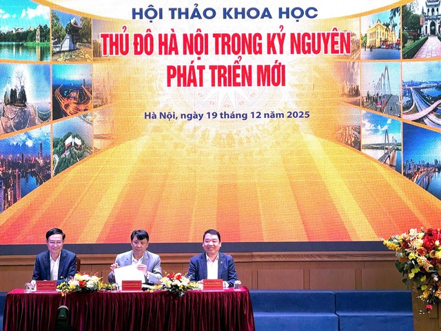 Phát triển Thủ đô Hà Nội trong kỷ nguyên mới xứng tầm vóc- Ảnh 1.