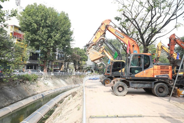 Khởi công Dự án Cải tạo, chỉnh trang, tái thiết công viên tuyến hai bên sông Tô Lịch- Ảnh 4.