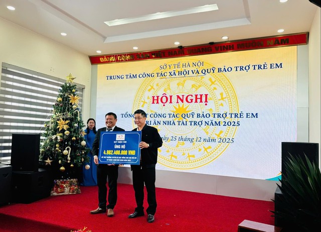 Hà Nội tổng kết công tác Quỹ và tri ân các nhà tài trợ năm 2025- Ảnh 1. Hà Nội tổng kết công tác Quỹ và tri ân các nhà tài trợ năm 2025- Ảnh 1.