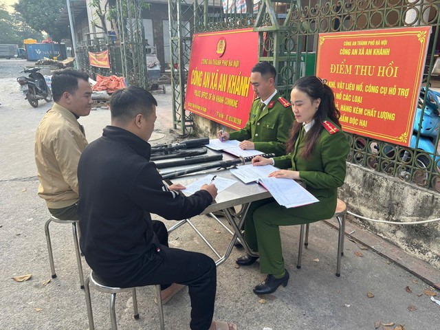 Hà Nội: Mỗi xã phải có ít nhất 2 điểm thu hồi vũ khí, vật liệu nổ- Ảnh 1. Hà Nội: Mỗi xã phải có ít nhất 2 điểm thu hồi vũ khí, vật liệu nổ- Ảnh 1.