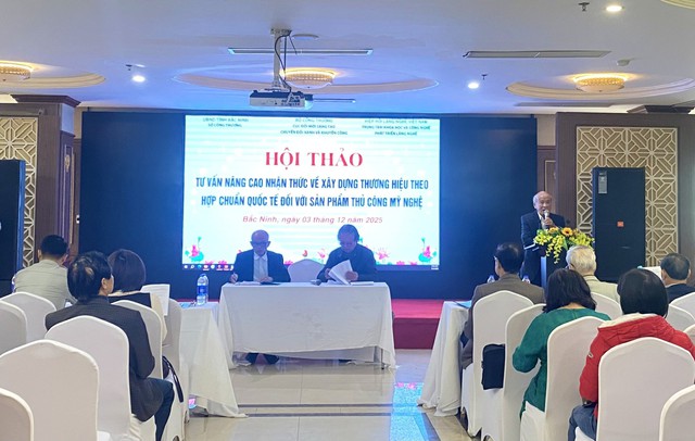 Xây dựng thương hiệu hợp chuẩn quốc tế với hàng thủ công mỹ nghệ- Ảnh 1.