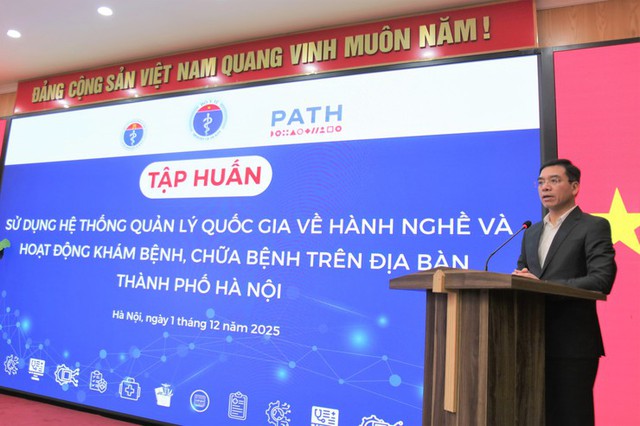 Triển khai Hệ thống Quản lý Quốc gia về hành nghề và hoạt động khám chữa bệnh- Ảnh 1.