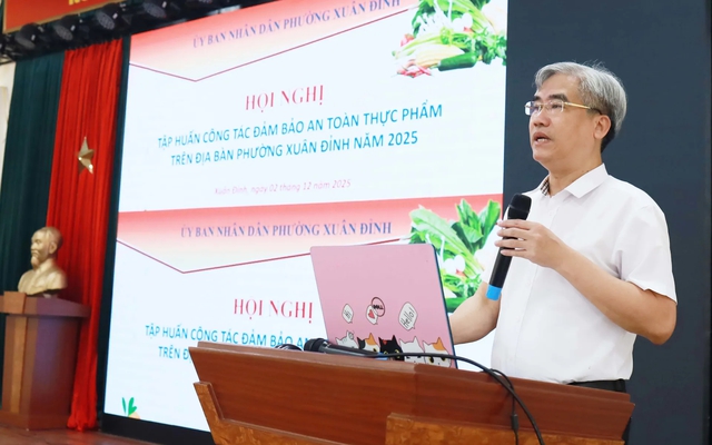 Nâng cao năng lực bảo đảm an toàn thực phẩm tại bếp ăn trường học- Ảnh 1.