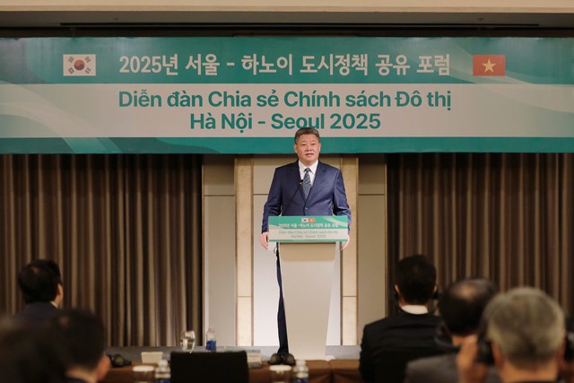 Hà Nội - Seoul trao đổi kinh nghiệm phát triển đô thị thông minh- Ảnh 1.