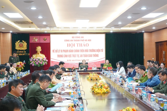 Hà Nội xây dựng quy trình xử phạt vi phạm giao thông 'toàn trình điện tử' minh bạch- Ảnh 1.