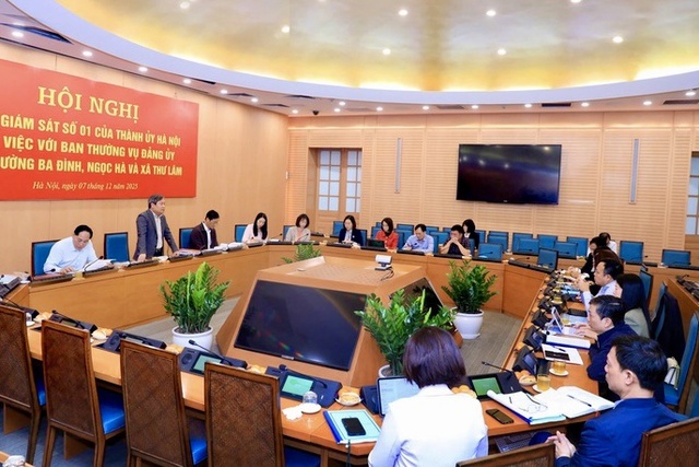 Chủ tịch UBND TP. Hà Nội Vũ Đại Thắng: Phường Ba Đình cần tiếp tục nâng cao hiệu quả quản lý mô hình chính quyền địa phương 2 cấp- Ảnh 1.