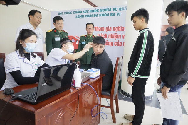 Khám sức khoẻ nghĩa vụ quân sự và tham gia nghĩa vụ công an nhân dân năm 2026- Ảnh 1. Khám sức khoẻ nghĩa vụ quân sự và tham gia nghĩa vụ công an nhân dân năm 2026- Ảnh 1.