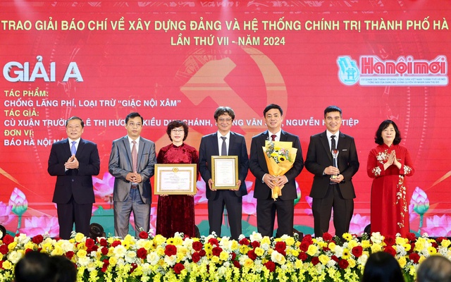 33 tác phẩm đạt Giải báo chí về xây dựng Đảng của Hà Nội- Ảnh 2.