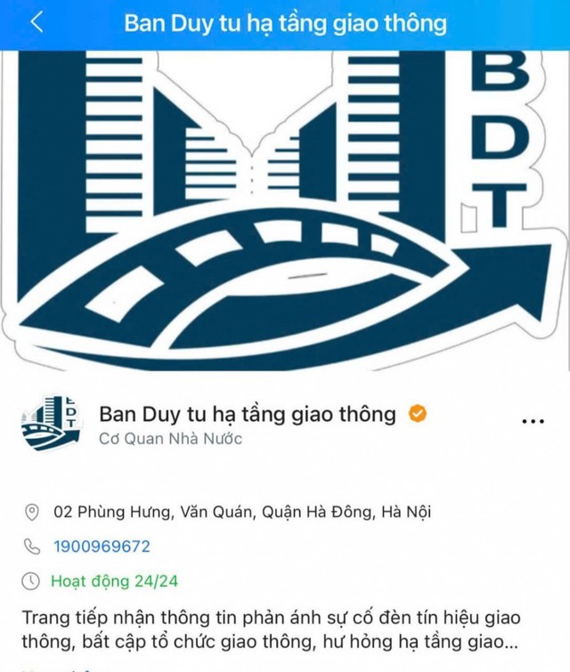 Hà Nội công bố đường dây nóng và kênh zalo tiếp nhận phản ánh về giao thông- Ảnh 1.