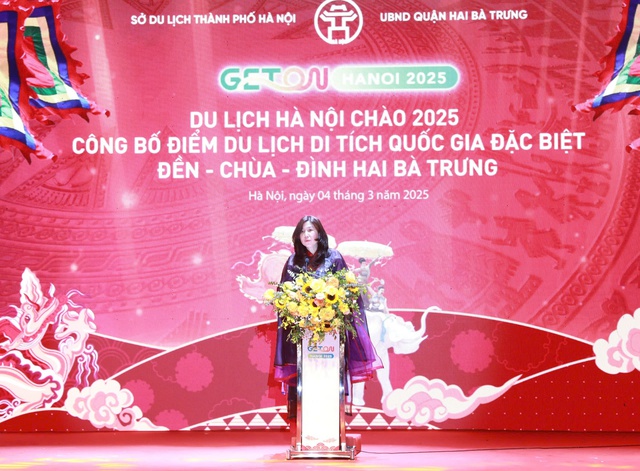 Hà Nội vinh danh di tích Hai Bà Trưng- Ảnh 1.