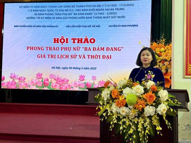 Phong trào phụ nữ ba đảm đang- Giá trị lịch sử và thời đại- Ảnh 2.