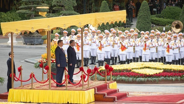 Bảo vệ tuyệt đối an toàn chuyến thăm của Tổng Bí thư, Chủ tịch nước Trung Quốc - Ảnh 1. Bảo vệ tuyệt đối an toàn chuyến thăm của Tổng Bí thư, Chủ tịch nước Trung Quốc - Ảnh 1.