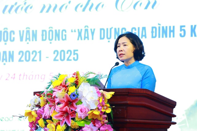 Hưởng ứng Tháng hành động vì trẻ em, xây dựng gia đình tiêu biểu '5 không, 3 sạch'- Ảnh 1. Hưởng ứng Tháng hành động vì trẻ em, xây dựng gia đình tiêu biểu '5 không, 3 sạch'- Ảnh 1.