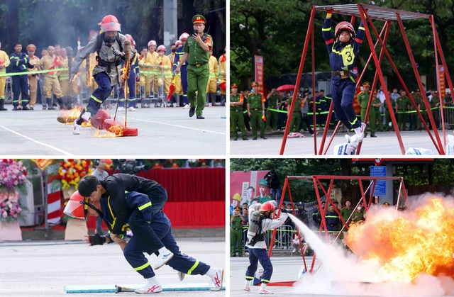 Chung kết Hội thi Thể thao nghiệp vụ chữa cháy và cứu nạn, cứu hộ- Ảnh 5. Chung kết Hội thi Thể thao nghiệp vụ chữa cháy và cứu nạn, cứu hộ- Ảnh 5.
