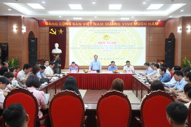 Gắn kết giáo dục nghề nghiệp Thủ đô với thị trường lao động - Ảnh 1. Gắn kết giáo dục nghề nghiệp Thủ đô với thị trường lao động - Ảnh 1.