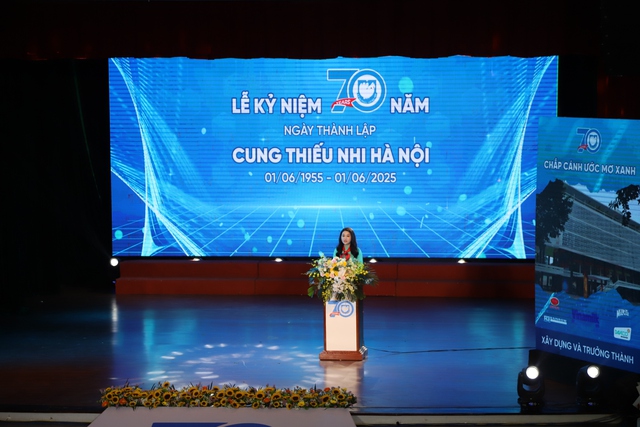 Cung Thiếu nhi Hà Nội: 70 năm ươm mầm tài năng, sáng tạo của tuổi thơ Thủ đô- Ảnh 2.