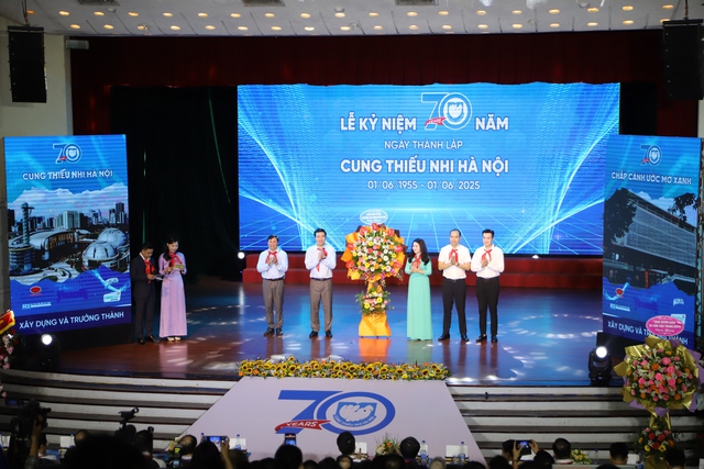 Cung Thiếu nhi Hà Nội: 70 năm ươm mầm tài năng, sáng tạo của tuổi thơ Thủ đô- Ảnh 3.