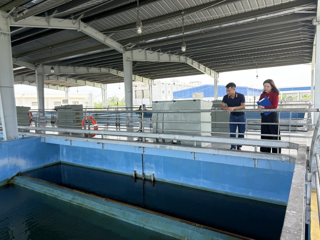 Giám sát chất lượng nước sạch sinh hoạt tại nhà máy nước mặt sông Đuống- Ảnh 1. Giám sát chất lượng nước sạch sinh hoạt tại nhà máy nước mặt sông Đuống- Ảnh 1.