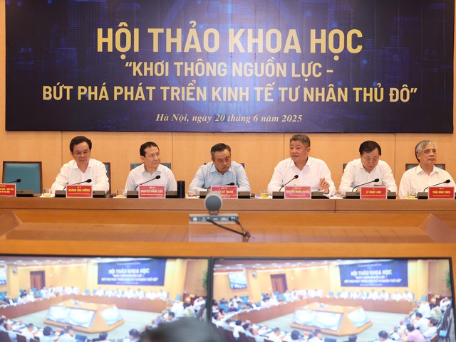 Khơi thông nguồn lực - Bứt phá phát triển kinh tế tư nhân Thủ đô- Ảnh 1. Khơi thông nguồn lực - Bứt phá phát triển kinh tế tư nhân Thủ đô- Ảnh 1.