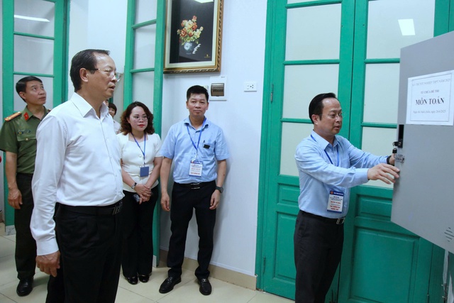 Hà Nội đã chuẩn bị kỹ lưỡng cho kỳ thi tốt nghiệp THPT- Ảnh 4. Hà Nội đã chuẩn bị kỹ lưỡng cho kỳ thi tốt nghiệp THPT- Ảnh 4.