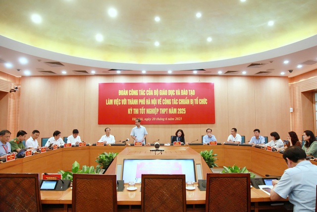 Hà Nội đã chuẩn bị kỹ lưỡng cho kỳ thi tốt nghiệp THPT- Ảnh 1. Hà Nội đã chuẩn bị kỹ lưỡng cho kỳ thi tốt nghiệp THPT- Ảnh 1.