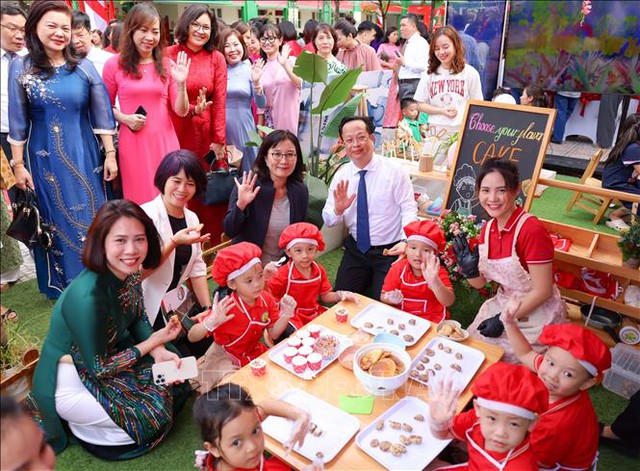 Bảo đảm điều kiện tốt nhất cho giáo dục mầm non- Ảnh 1. Bảo đảm điều kiện tốt nhất cho giáo dục mầm non- Ảnh 1.