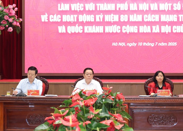 Bảo đảm chu đáo, an toàn cho Lễ kỷ niệm, diễu binh, diễu hành dịp 80 năm Quốc khánh 2/9- Ảnh 1.