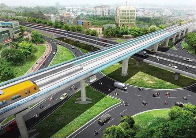 Hà Nội chuẩn bị khởi công 2 tuyến đường sắt đô thị- Ảnh 1. Hà Nội chuẩn bị khởi công 2 tuyến đường sắt đô thị- Ảnh 1.