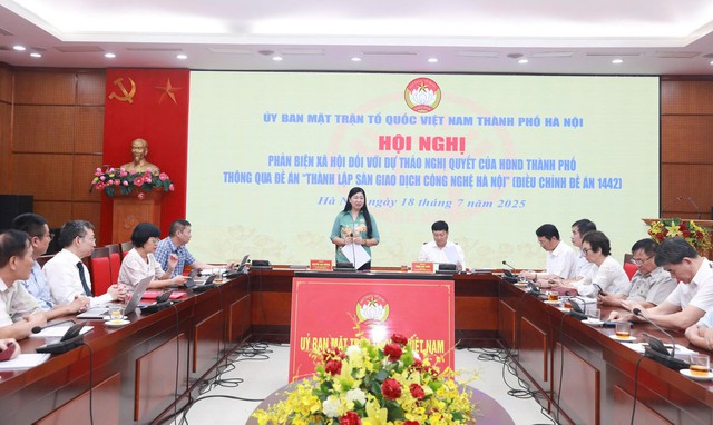 Cần sớm thành lập Sàn giao dịch công nghệ Hà Nội- Ảnh 1.