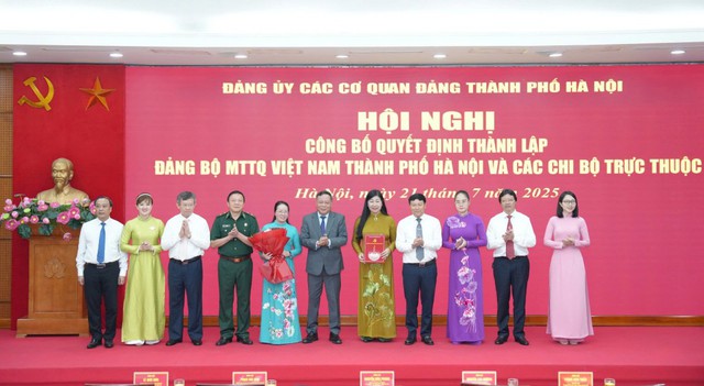 Đảng bộ MTTQ Việt Nam TP. Hà Nội gồm 36 chi bộ trực thuộc- Ảnh 1. Đảng bộ MTTQ Việt Nam TP. Hà Nội gồm 36 chi bộ trực thuộc- Ảnh 1.
