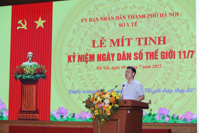 Mít tinh hưởng ứng ngày Dân số thế giới 11/7- Ảnh 3. Mít tinh hưởng ứng ngày Dân số thế giới 11/7- Ảnh 3.