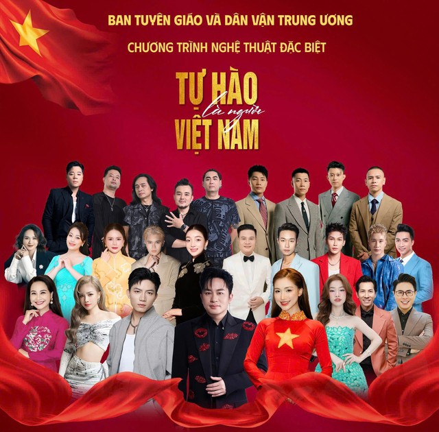 Sắp diễn ra Chương trình nghệ thuật đặc biệt 'Tự hào là người Việt Nam' - Ảnh 1. Sắp diễn ra Chương trình nghệ thuật đặc biệt 'Tự hào là người Việt Nam' - Ảnh 1.