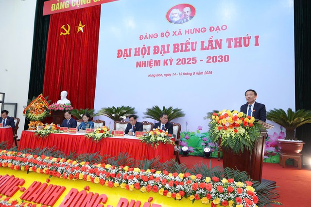 Xã Hưng Đạo quyết tâm hoàn thành mục tiêu trong nhiệm kỳ mới- Ảnh 2.