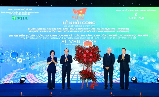 Khởi công dự án Khu Công nghệ cao sinh học Hà Nội- Ảnh 3. Khởi công dự án Khu Công nghệ cao sinh học Hà Nội- Ảnh 3.