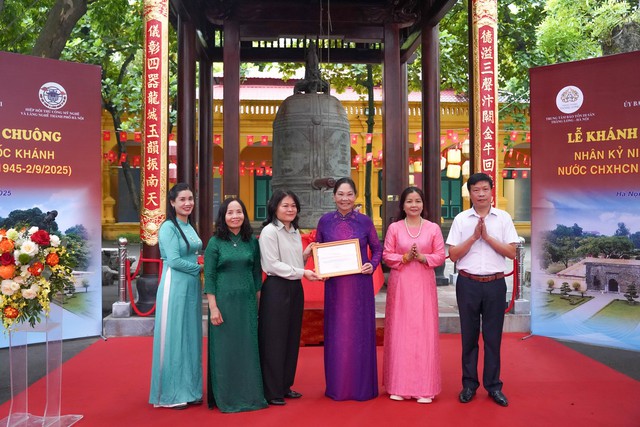 Khánh thành công trình 'Lầu chuông' tại Hoàng thành Thăng Long- Ảnh 3.