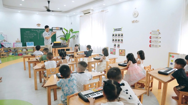 Triển khai chương trình âm nhạc Yahama trong giáo dục tiểu học - Ảnh 1. Triển khai chương trình âm nhạc Yahama trong giáo dục tiểu học - Ảnh 1.